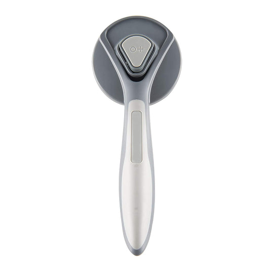 Self Cleaning Slicker Brushes for Dogs Cats Pet Grooming Brush Tool Gently Removes Loose Undercoat-Dog & Cat Will Love with This Grooming Brush (Grey)