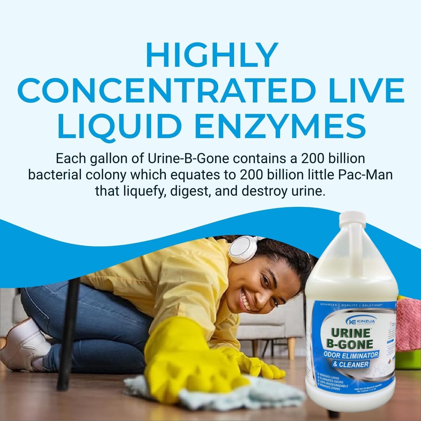 Urine-B-Gone | Professional Urine Enzyme Odor Eliminator | Completely Elimina...