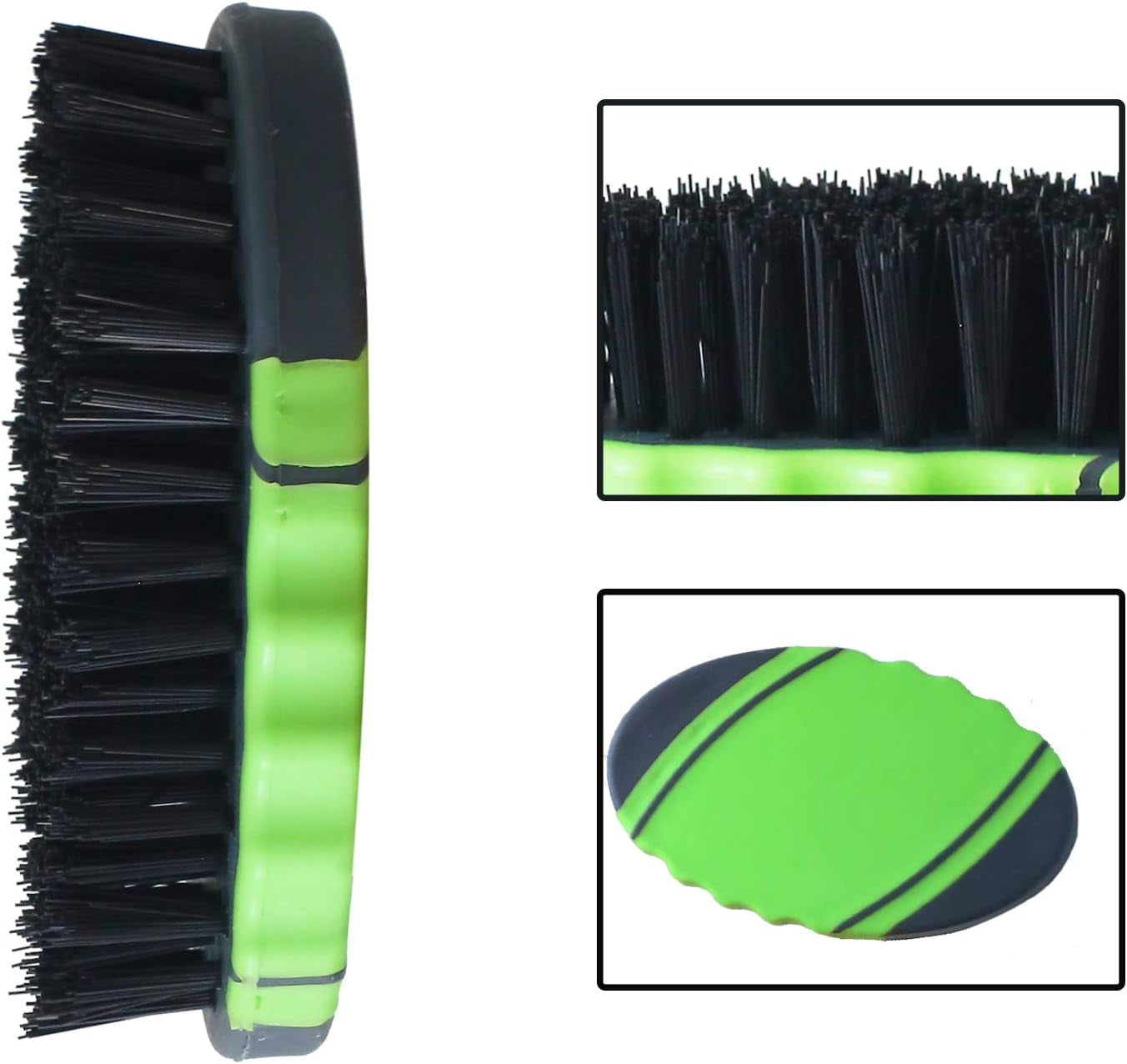 Pet Grooming Deshedding Glove Brush for Dogs Cats and Horses, Gentle Massage Remove Hair, 2 Pack with 1 Brush