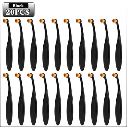 Pet Tear Stain Removal Brush Eye Cleaning Tear Stain Powder Brush Eye Poo Brush Makeup Brush Eye Cleaning Tool for Dog and Cat