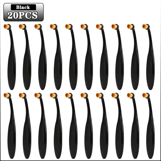 Pet Tear Stain Removal Brush Eye Cleaning Tear Stain Powder Brush Eye Poo Brush Makeup Brush Eye Cleaning Tool for Dog and Cat