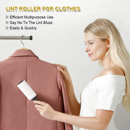 Lint Rollers for Pet Hair, Lint Remover Clothes Roller Extra Sticky Upgrade Portable Pet Roller Refill for Dog Cat Hair on Clothes, Pants,Car Seats,Carpet,Leather Chair