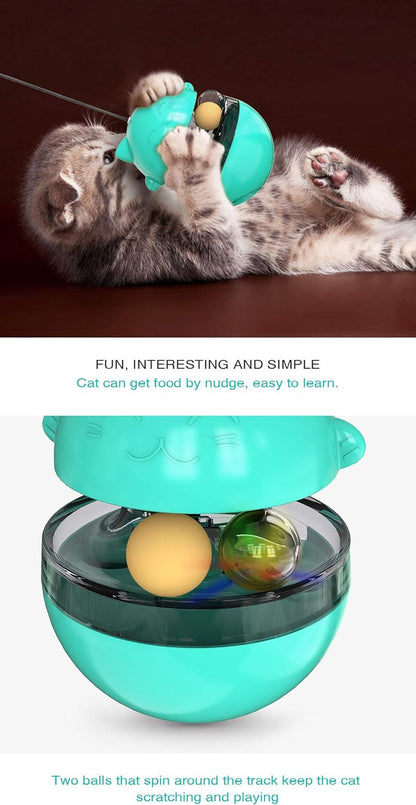 The Money Cat Missed the Ball(Turquoise) (Turquoise)