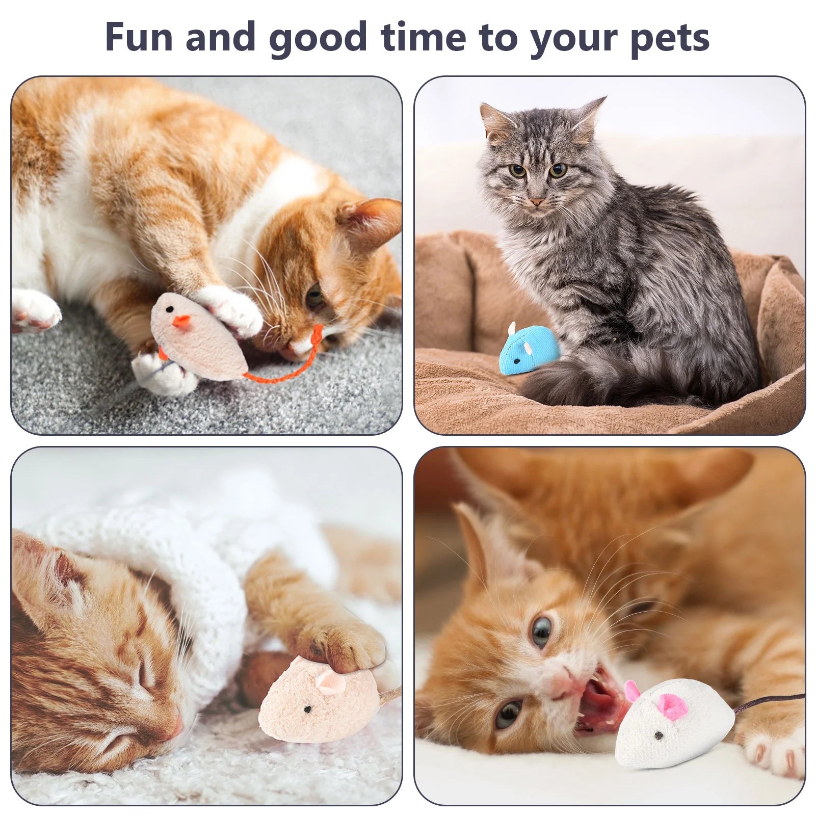 30 Pcs Silvervine Sticks for Cats, 8 Pcs Skitter Critters Cat Toy Catnip Mice, Natural Catnip Sticks Chew Sticks, Teeth Molar Chew Toys for Cat Kitten Kitty