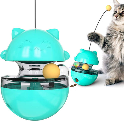 The Money Cat Missed the Ball(Turquoise) (Turquoise)